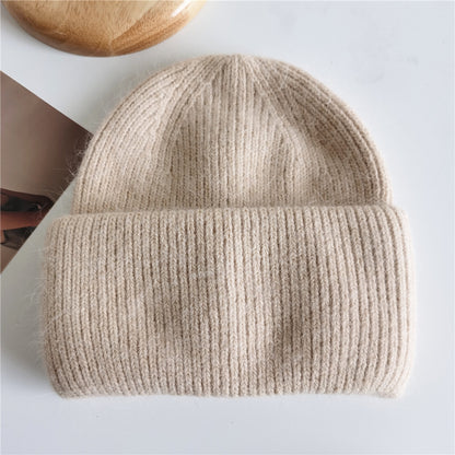 Wild Candy Color Vertical Stripes Knitted Hat