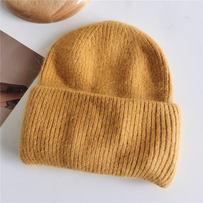 Wild Candy Color Vertical Stripes Knitted Hat