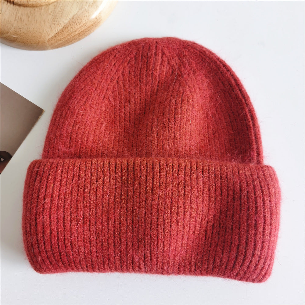 Wild Candy Color Vertical Stripes Knitted Hat