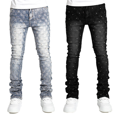 Fashion Personality Straight Men's Jeans