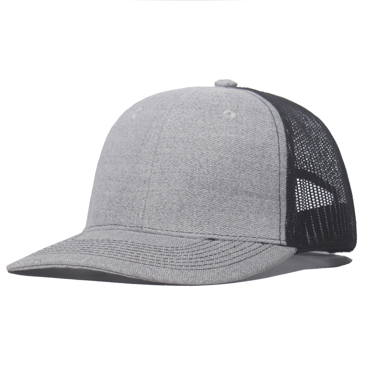 Baseball Slightly Curved Wide Brim Breathable Peaked Cap