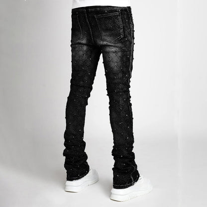 Fashion Personality Straight Men's Jeans